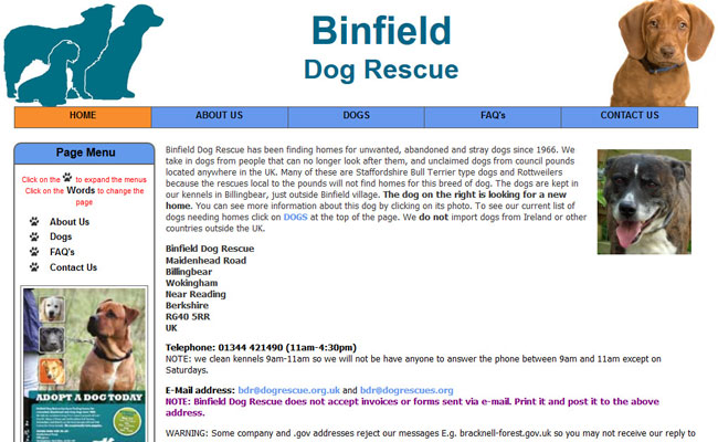 Binfield Dog Rescue