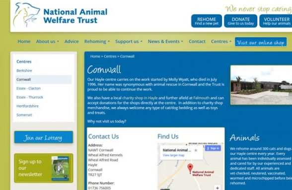 National Animal Welfare Trust Hayle