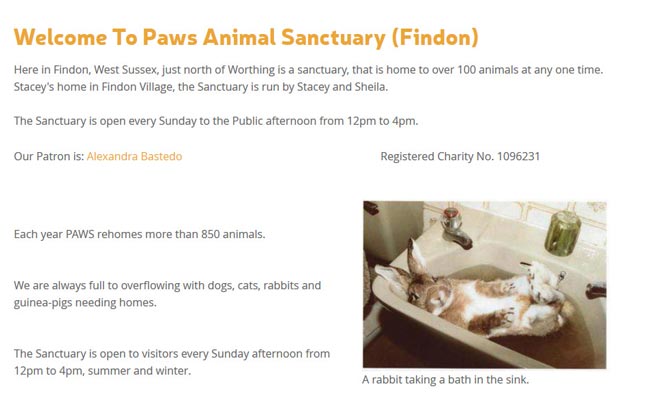 Paws Animal Sanctuary (Findon)
