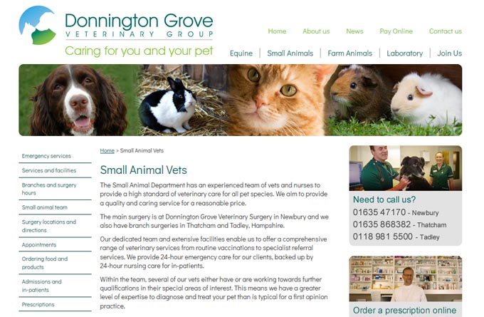 Donnington Grove Veterinary Surgery