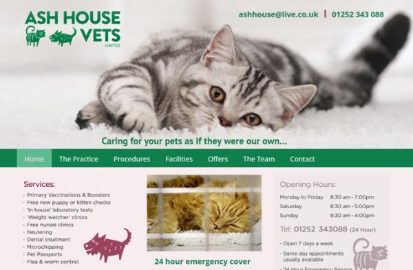 Ash House Veterinary Clinic In Ash House Veterinary Clinic - British ...