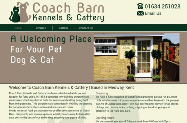 Coach Barn Kennels And Cattery In High Halstow British Kennels Directory